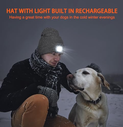 WMCaps LED Beanie Light for Men - Perfect Gift for Dad, Husband, or Boyfriend