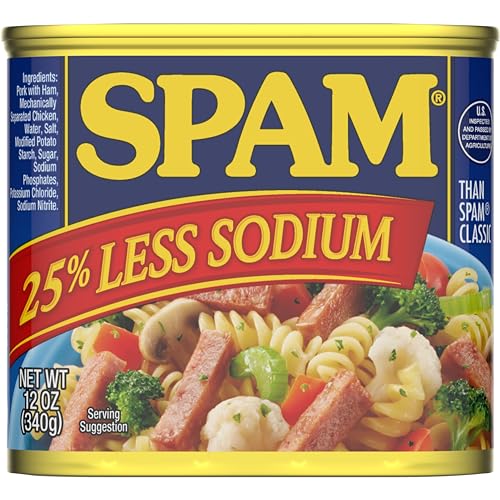 SPAM Less Sodium, 12-Oz (12-Pack) Delivered