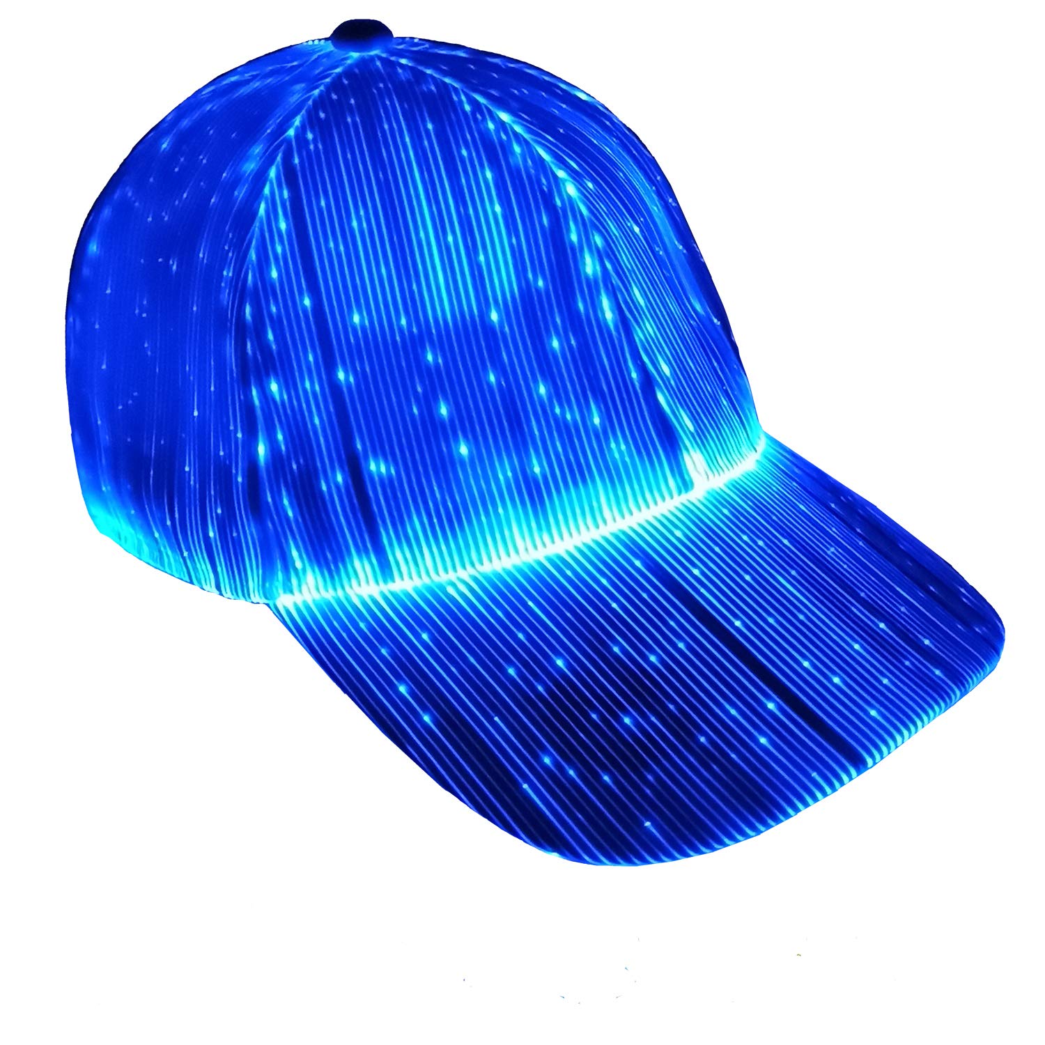 LED Baseball Cap with 7 Color Glow for Events & Parties